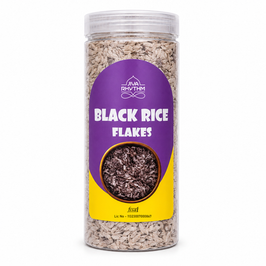 Black Rice Flakes